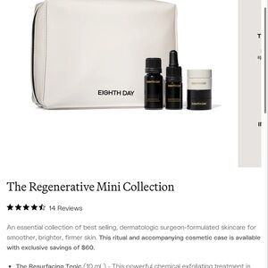 The Regenerative Mini Collection - w/ White Cosmetic Case